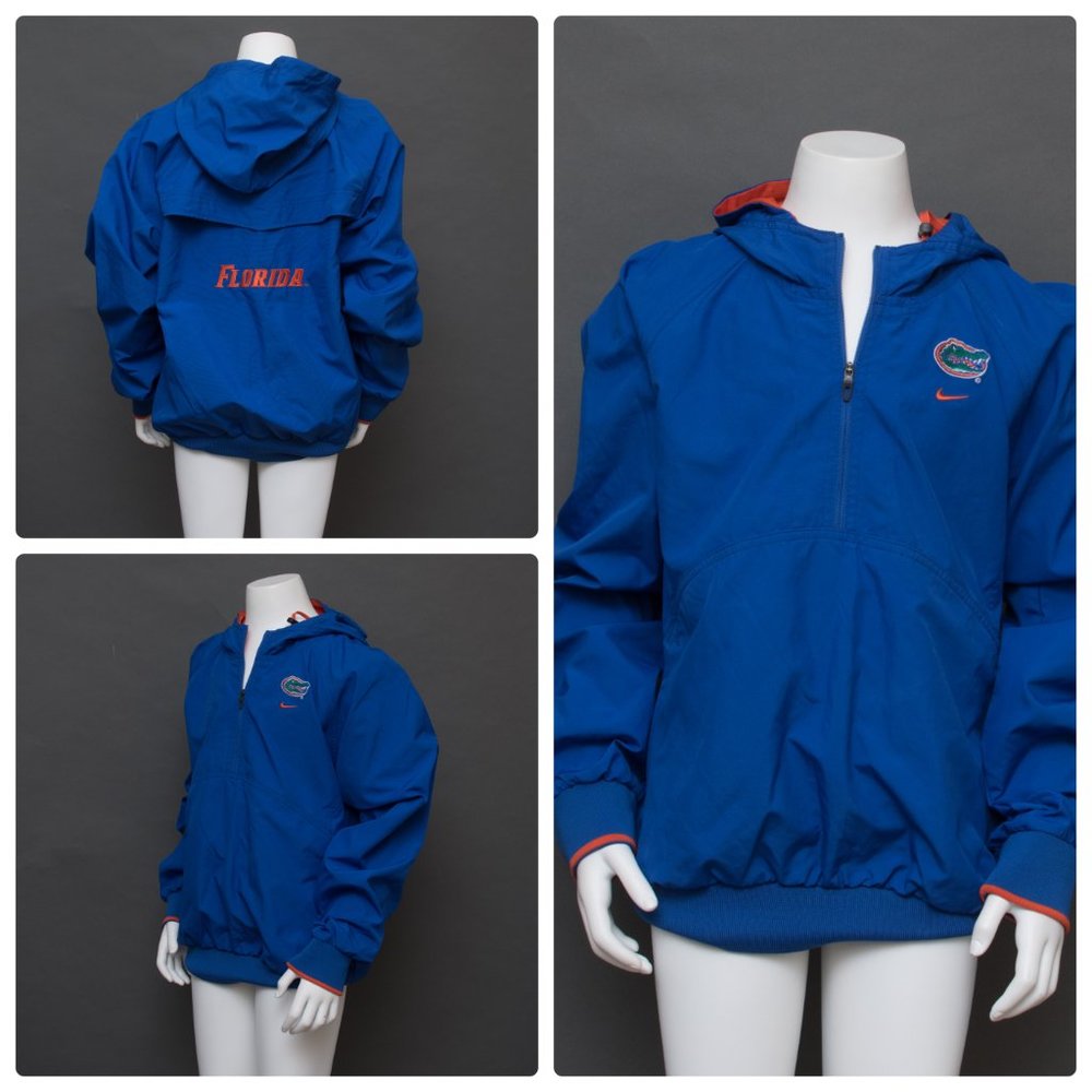 Nike Florida GATORS ¼ Zip Jacket LARGE Boys Girls